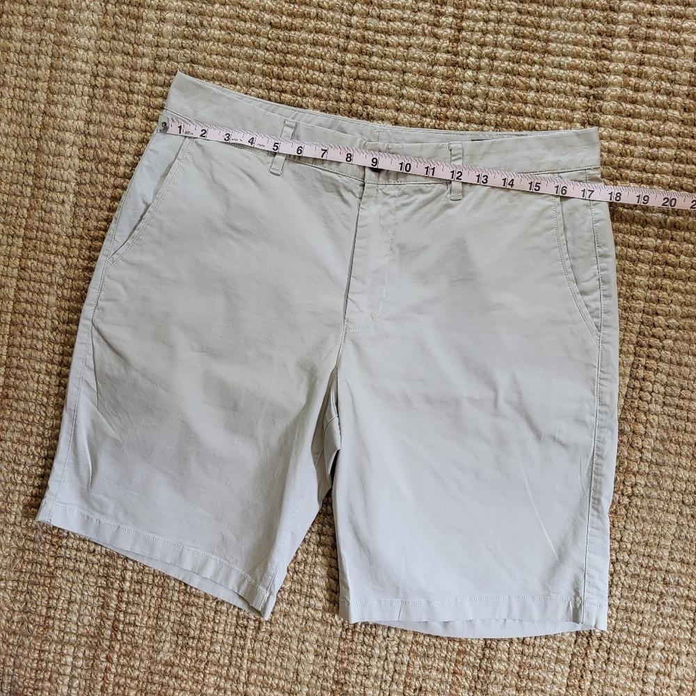 Bonobos Cotton Spandex Men's Khaki Shorts 33" x 9" inseam - Picture 4 of 6